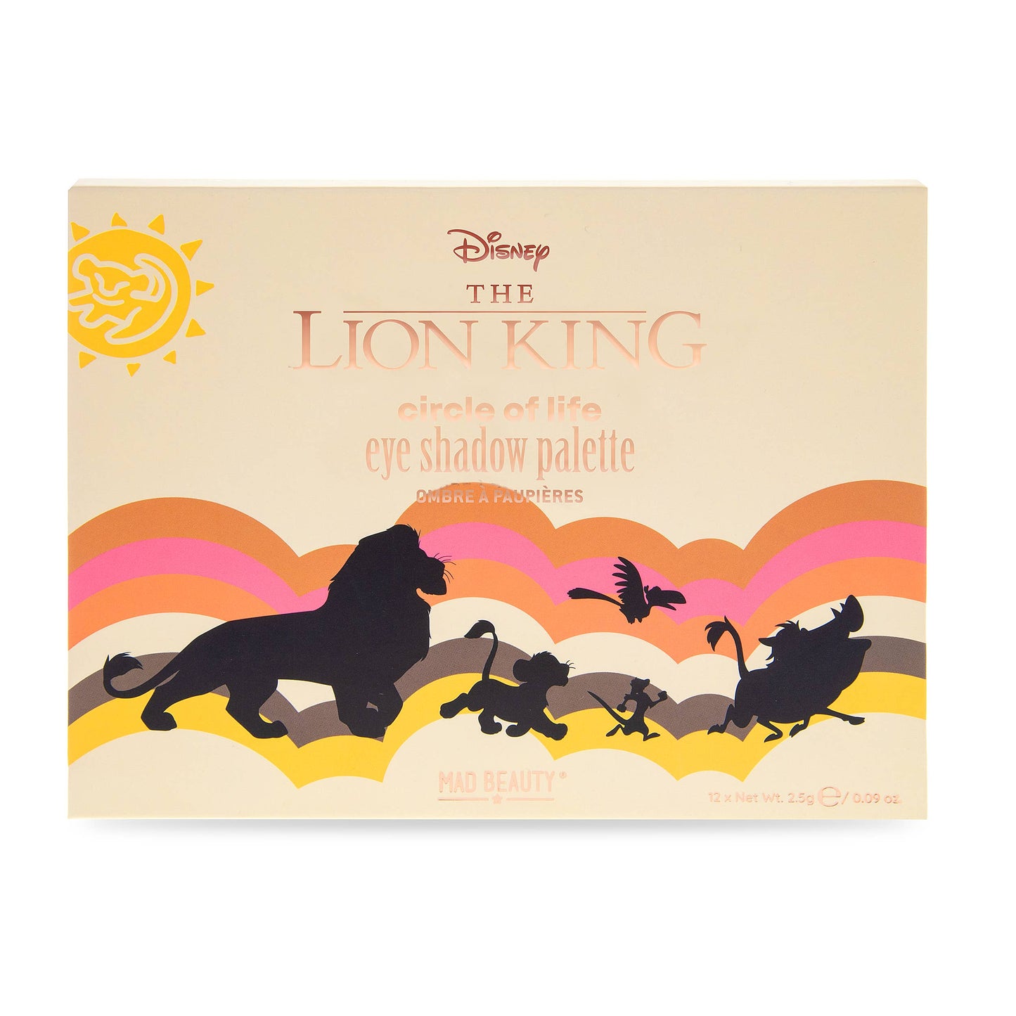Mad Beauty Disney Lion King oogschaduwpalet - The Spotlight Make-Up