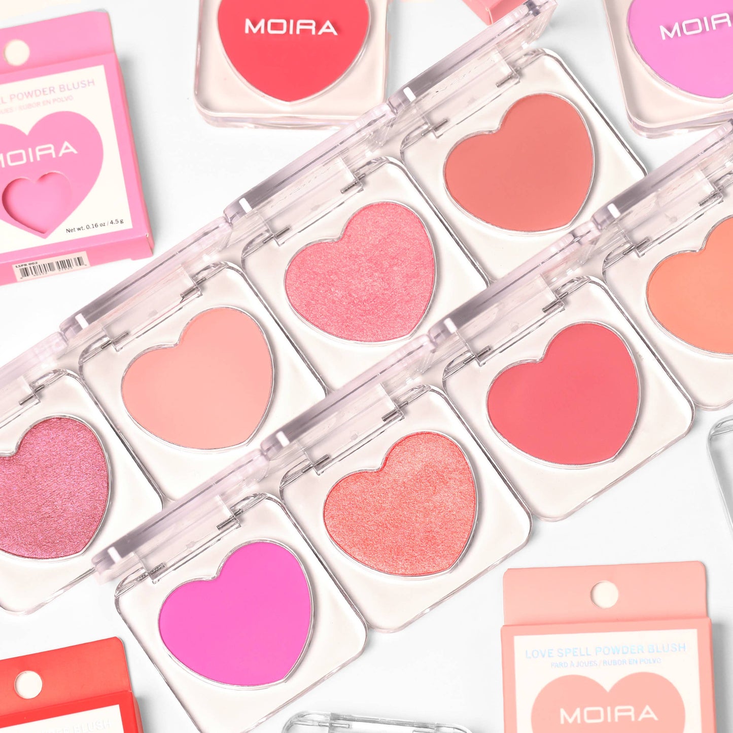 Moira Makeup Display Love Spell poeder Blush (009-016) 32st - The Spotlight Make-Up