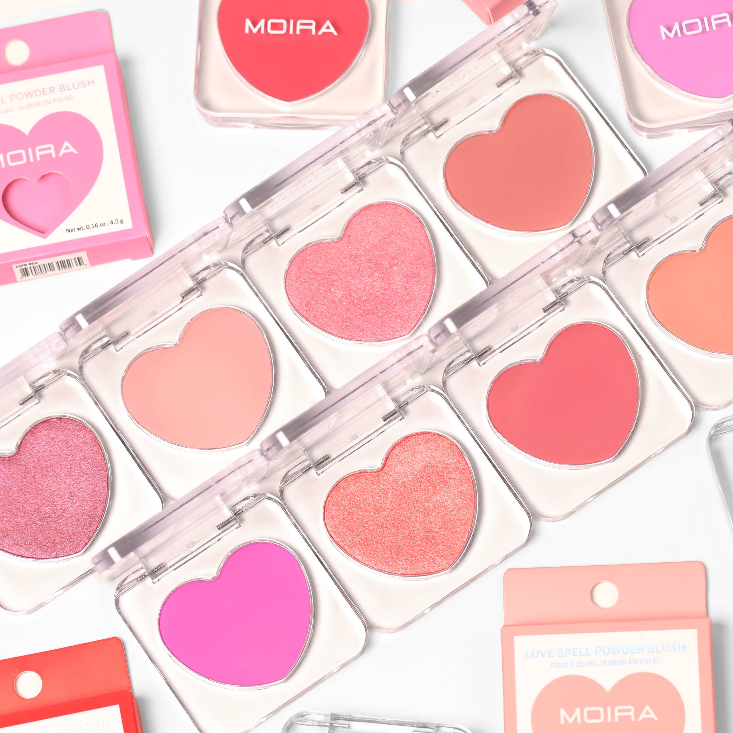 Moira Makeup Display Love Spell poeder Blush (009-016) 32st - The Spotlight Make-Up