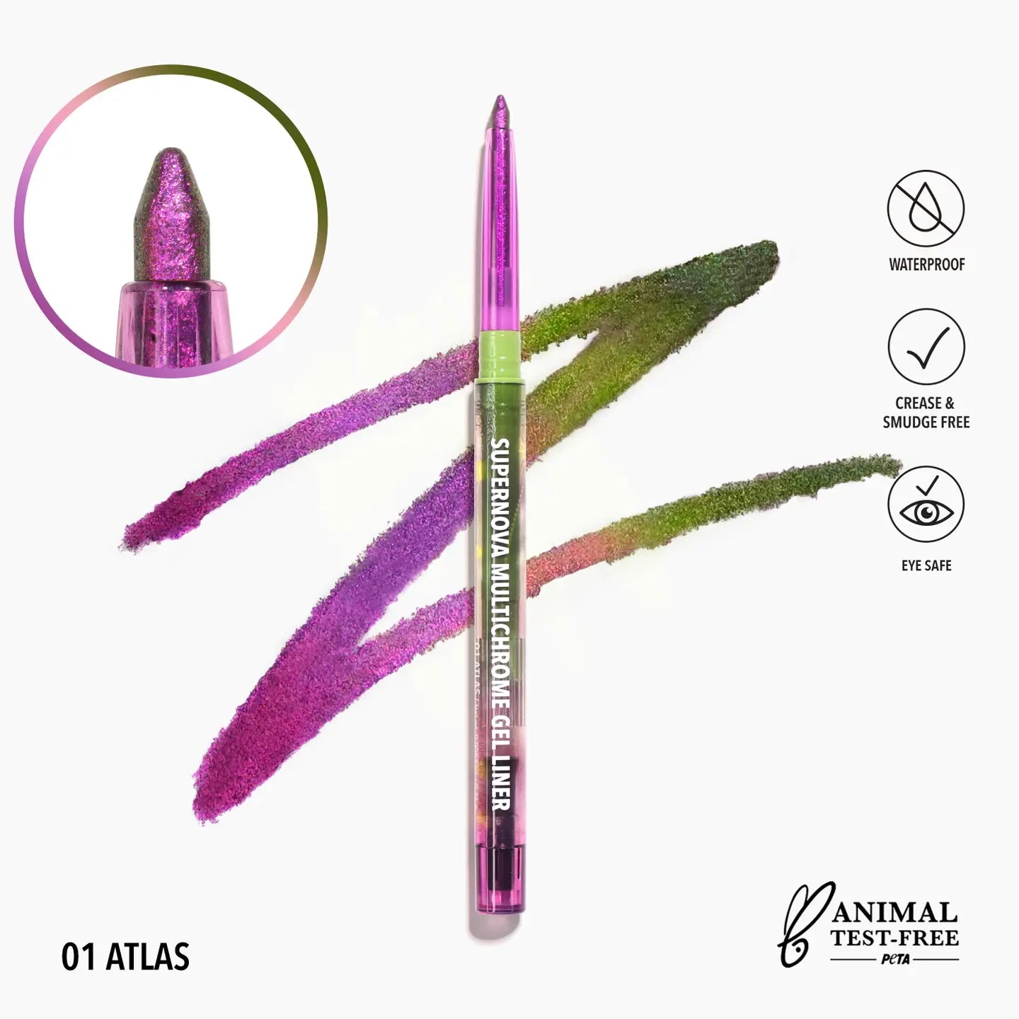 Moira Cosmetics Supernova Multichrome Gel Liner