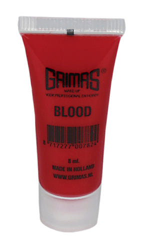 Grimas Blood – Deep Red Fake Blood - The Spotlight Make-Up