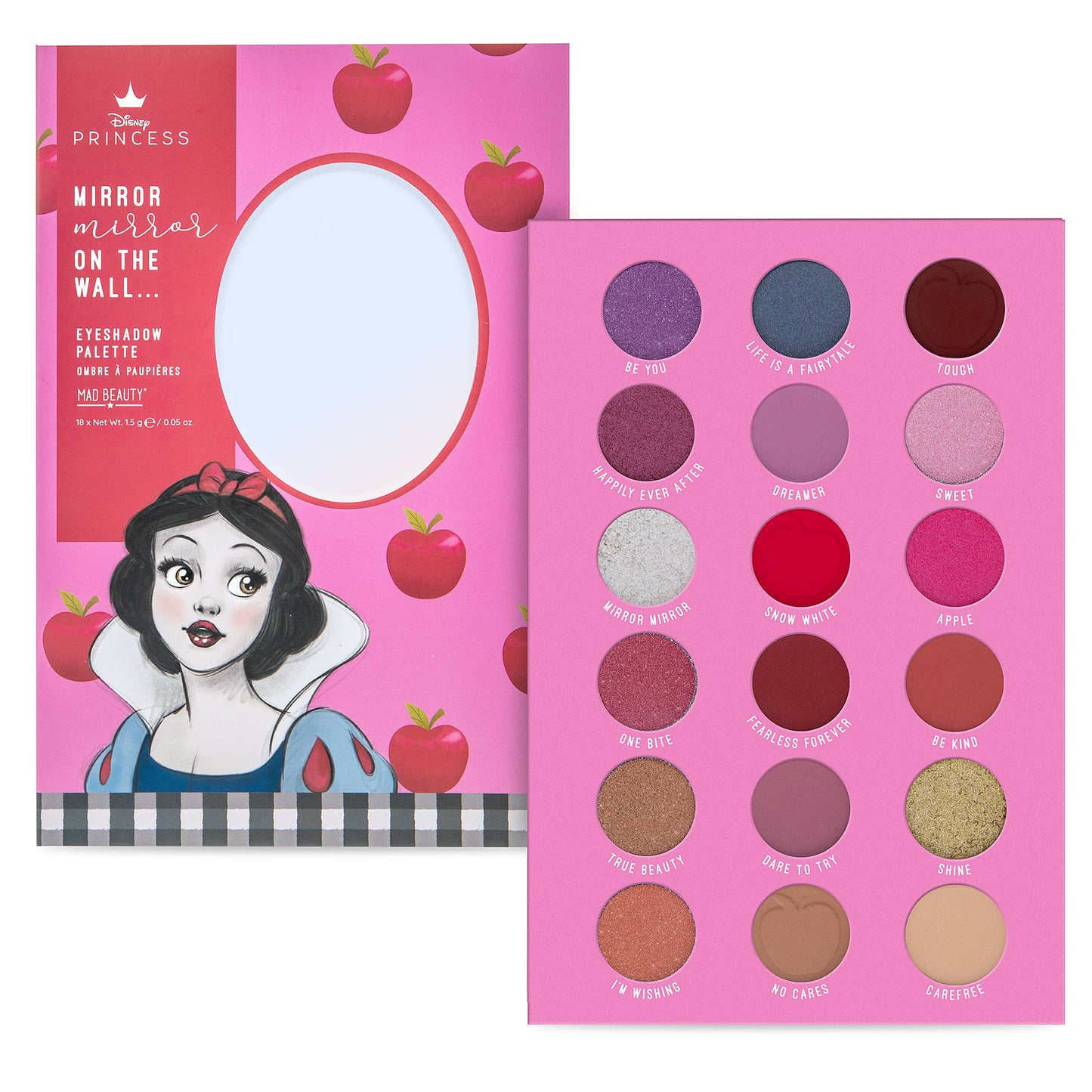 Mad Beauty Disney Sneeuwwitje oogschaduwpalet - The Spotlight Make-Up