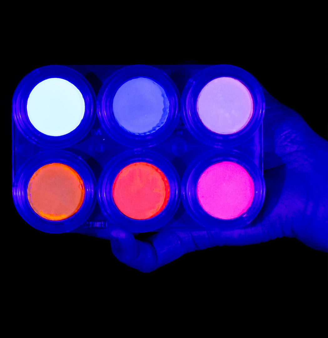 Grimas - Water - Make-Up - Palette - 6 Stuks - The Spotlight Make-Up