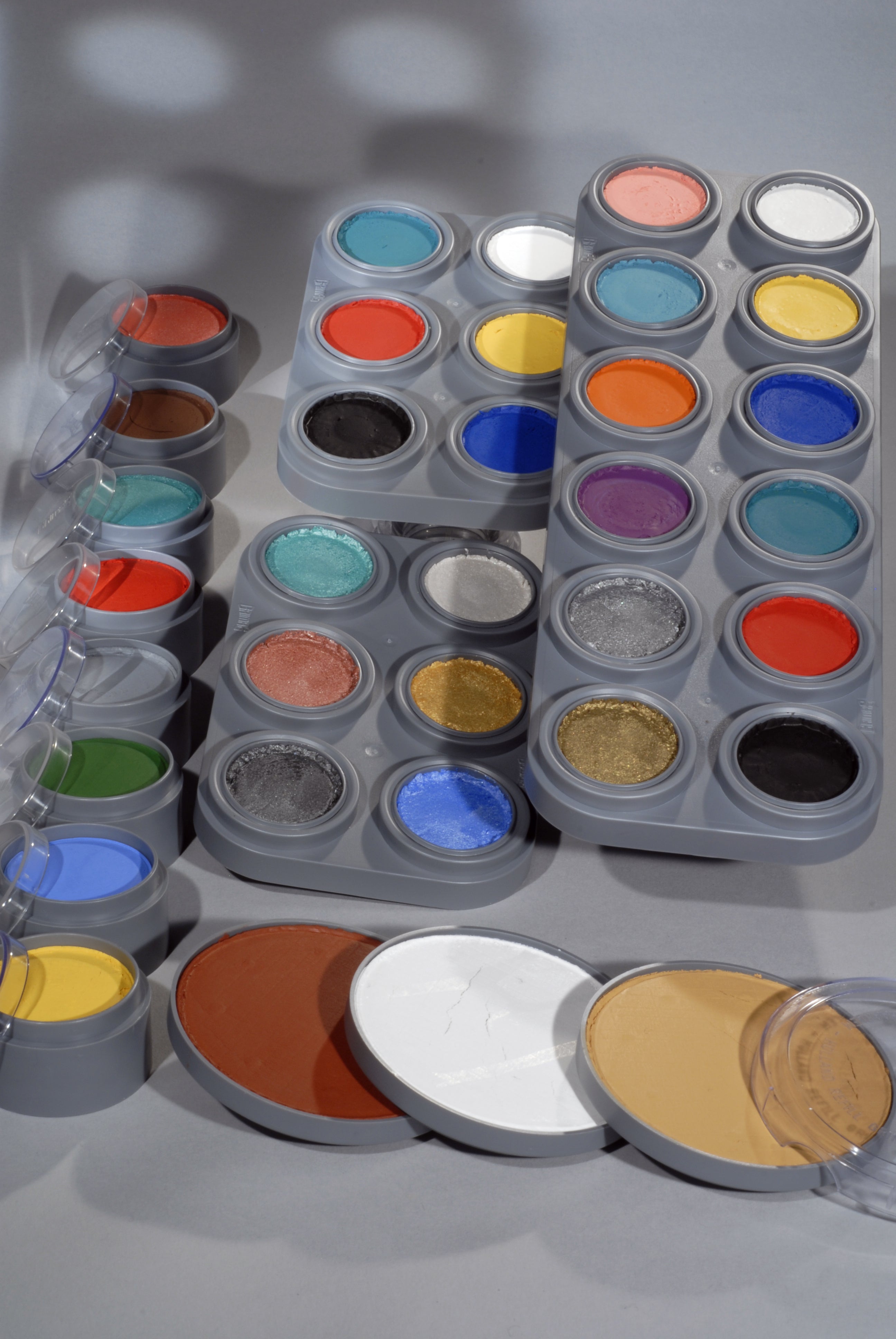 Grimas - Water - Make-Up - Palette - 6 Stuks - The Spotlight Make-Up