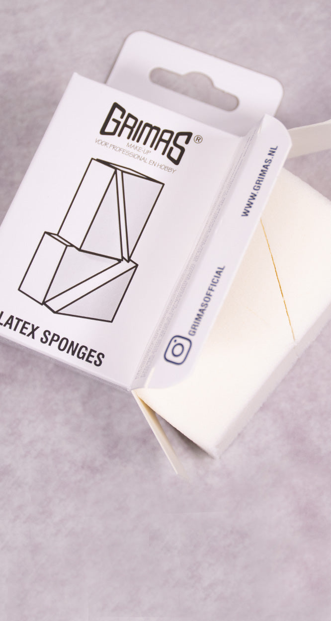 Grimas - Latex - Sponges - 4 - Pieces - The Spotlight Make-Up
