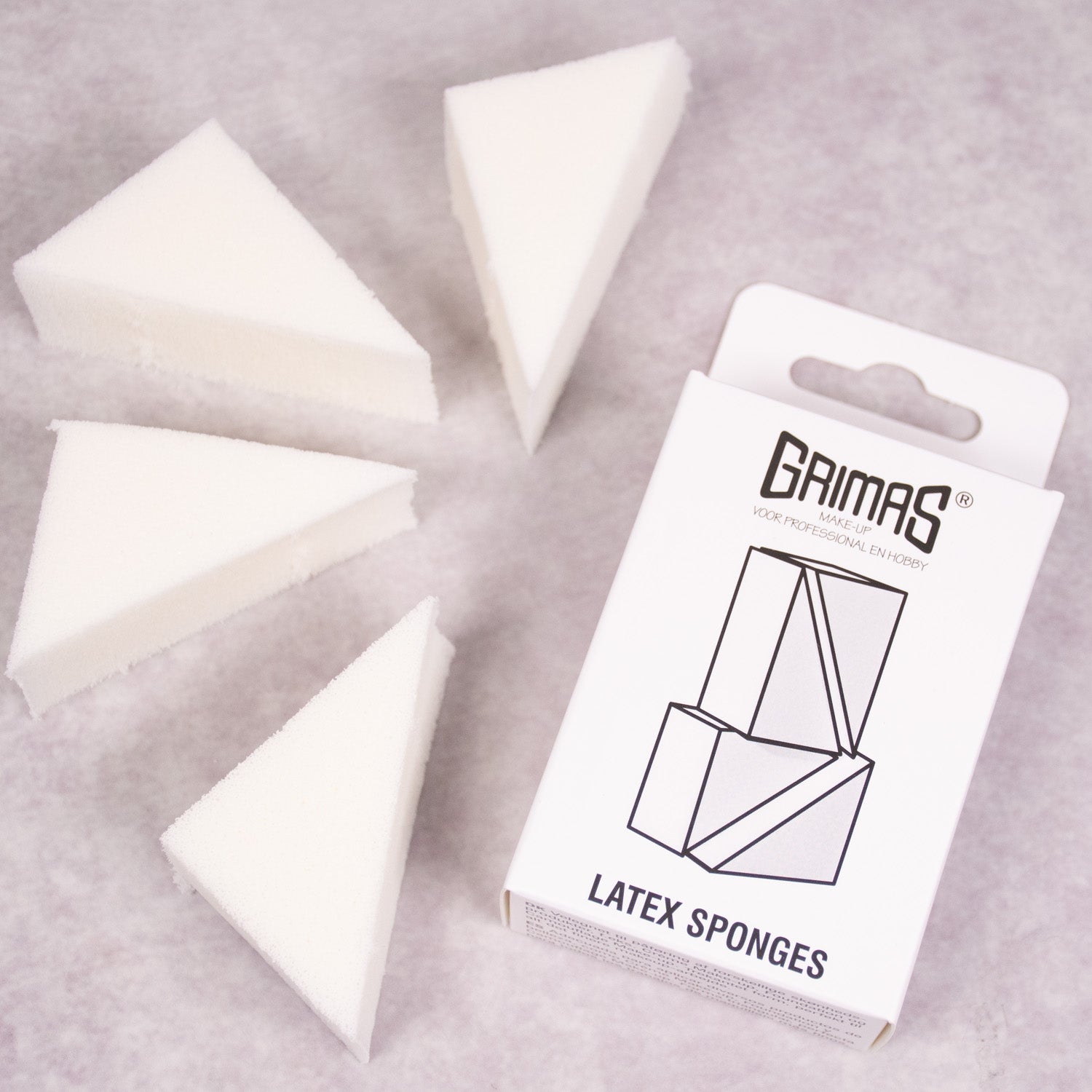 Grimas - Latex - Sponges - 4 - Pieces - The Spotlight Make-Up