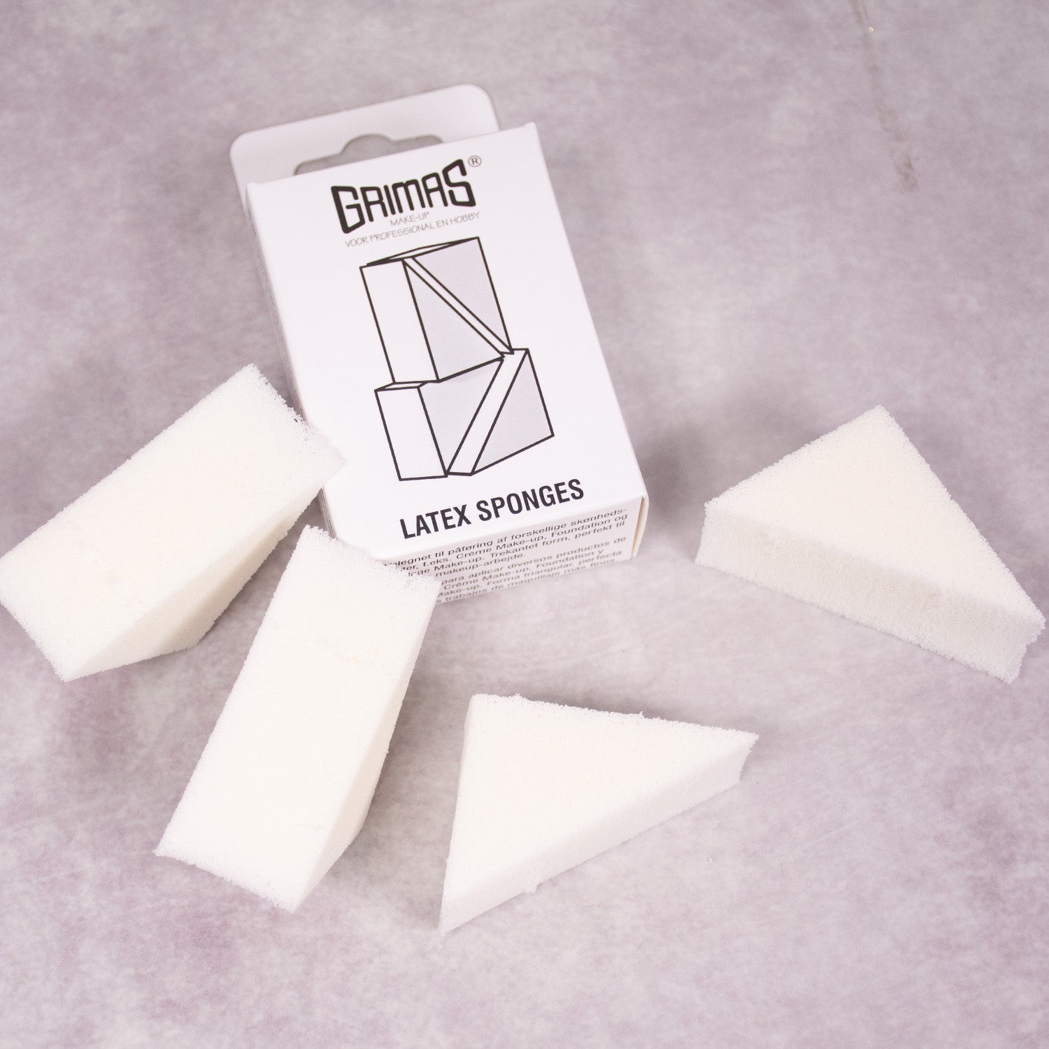 Grimas - Latex - Sponges - 4 - Pieces - The Spotlight Make-Up