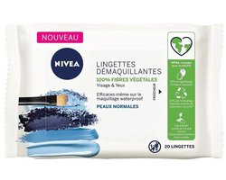 Nivea - Make-up - Remover - 20 Wipes - 3 in 1 - Normale - Huid - - The Spotlight Make-Up