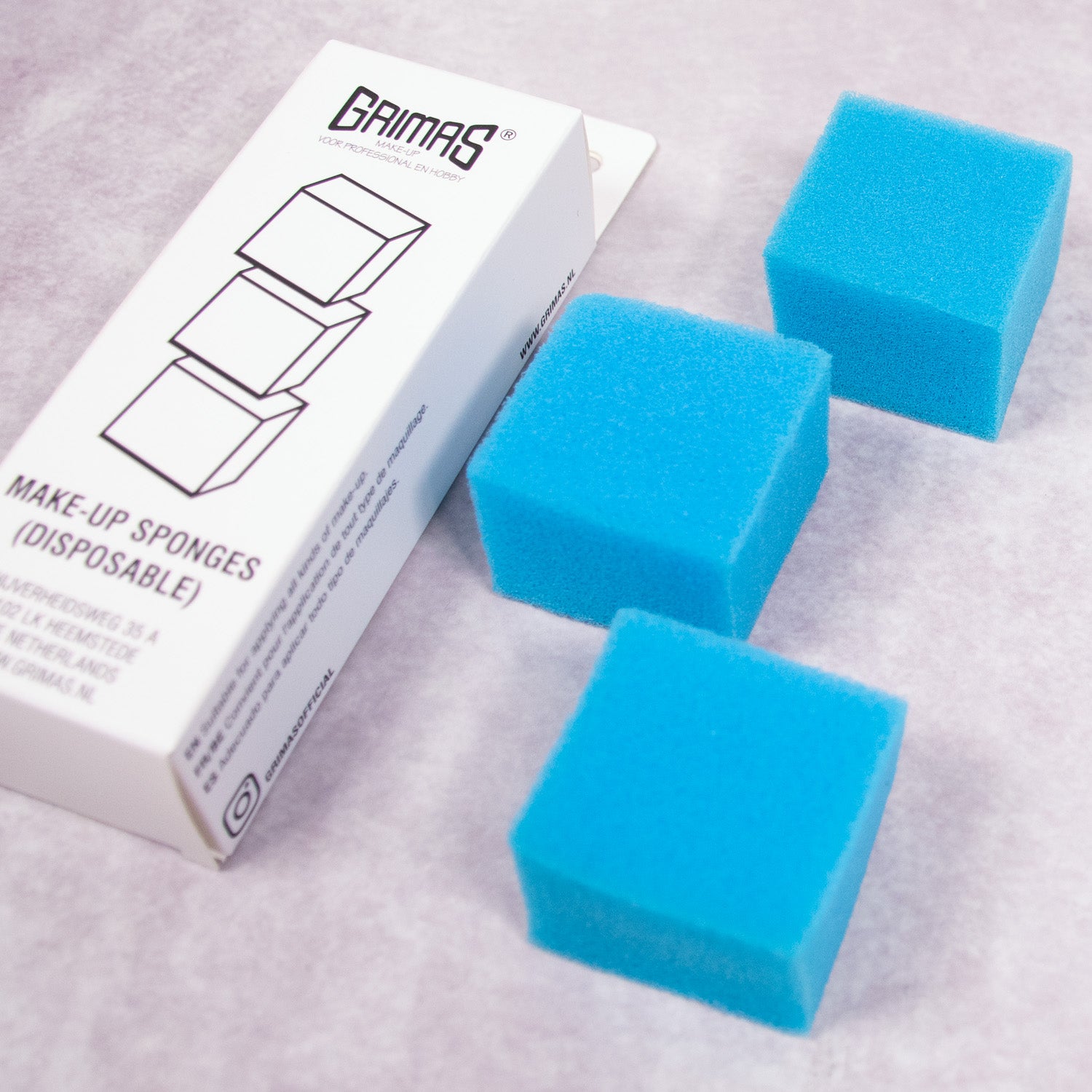 Grimas - Disposable - Make-up - Sponges - The Spotlight Make-Up