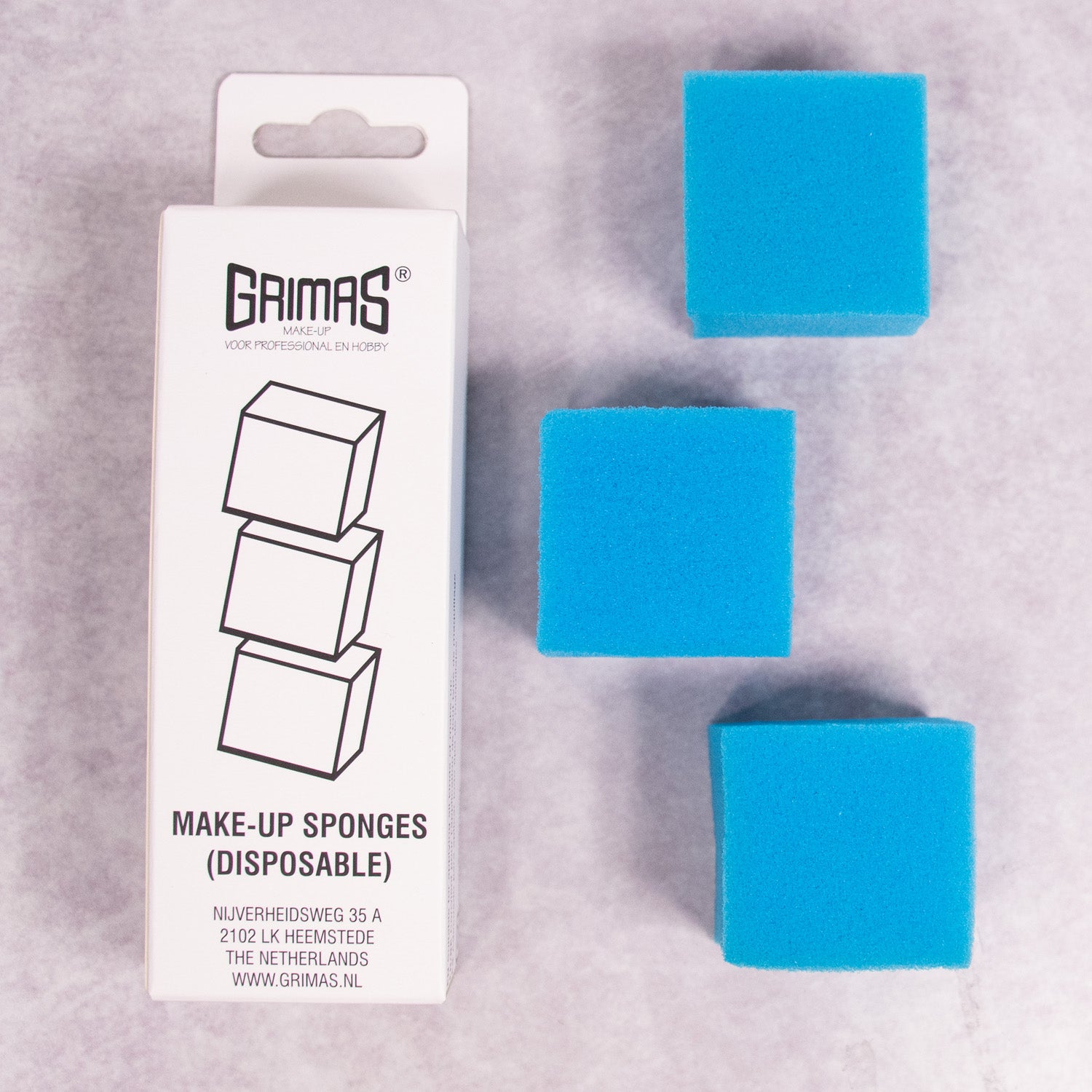 Grimas - Disposable - Make-up - Sponges - The Spotlight Make-Up