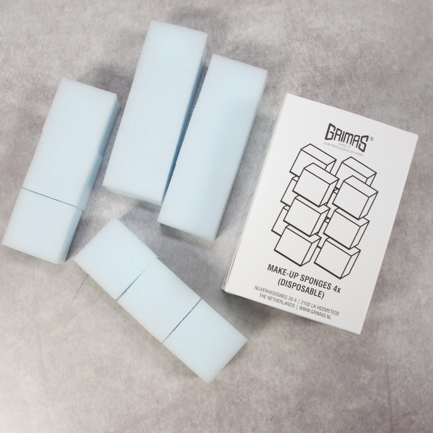 Grimas - Disposable - Make-up - Sponges - The Spotlight Make-Up