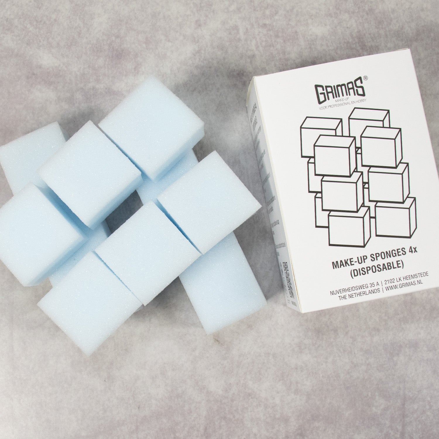 Grimas - Disposable - Make-up - Sponges - The Spotlight Make-Up