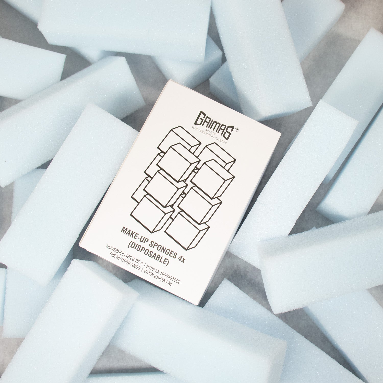 Grimas - Disposable - Make-up - Sponges - The Spotlight Make-Up