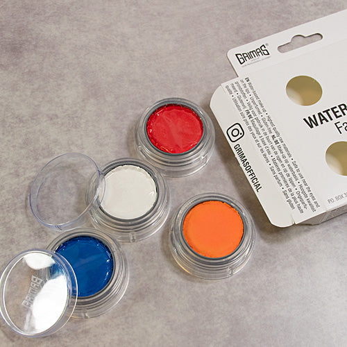 Grimas - Water - Make-Up - Palette - 4 Stuks - The Spotlight Make-Up