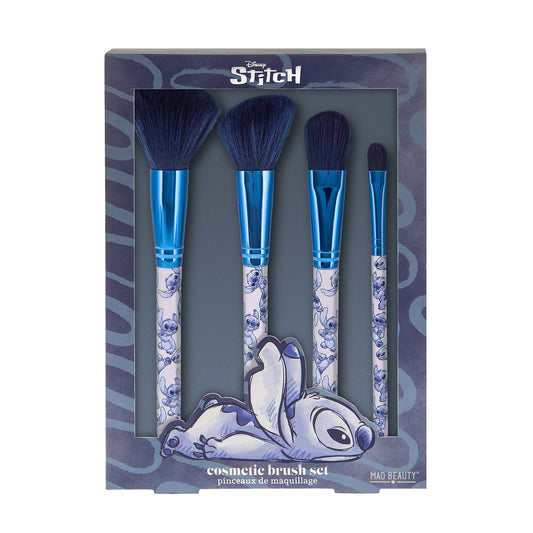 Mad Beauty Disney Stitch Denim cosmetische penseelset - The Spotlight Make-Up