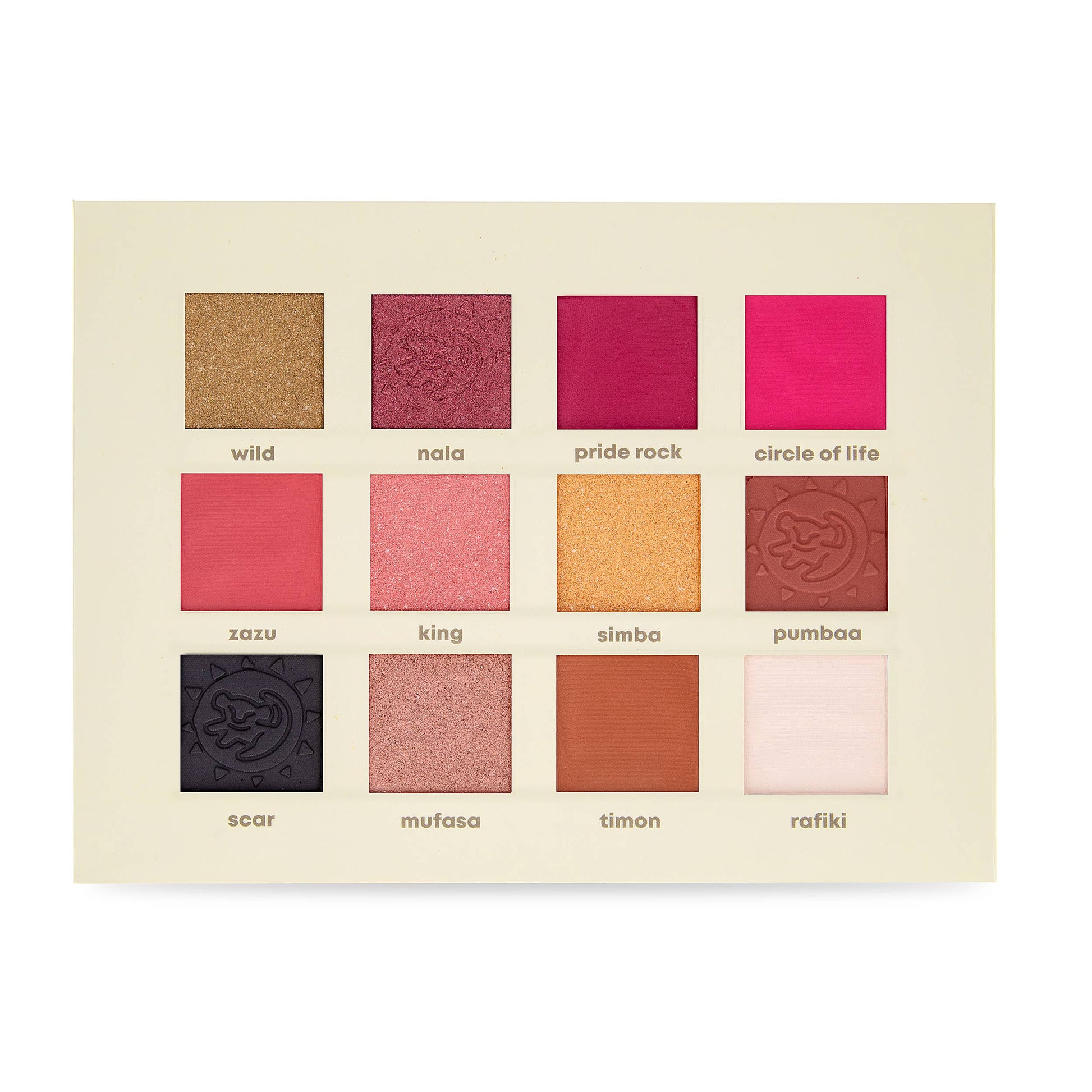 Mad Beauty Disney Lion King oogschaduwpalet - The Spotlight Make-Up