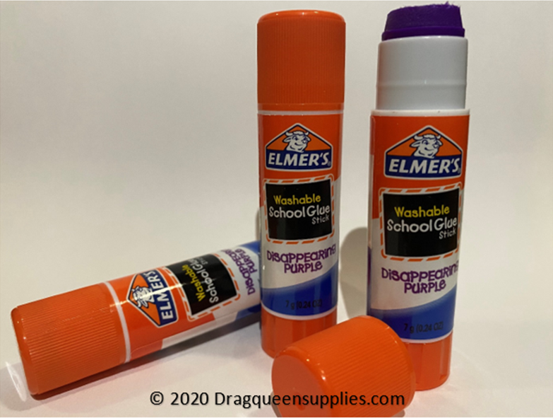 Elmer's - Disapearing - Purple - Glue - Stick - The Spotlight Make-Up