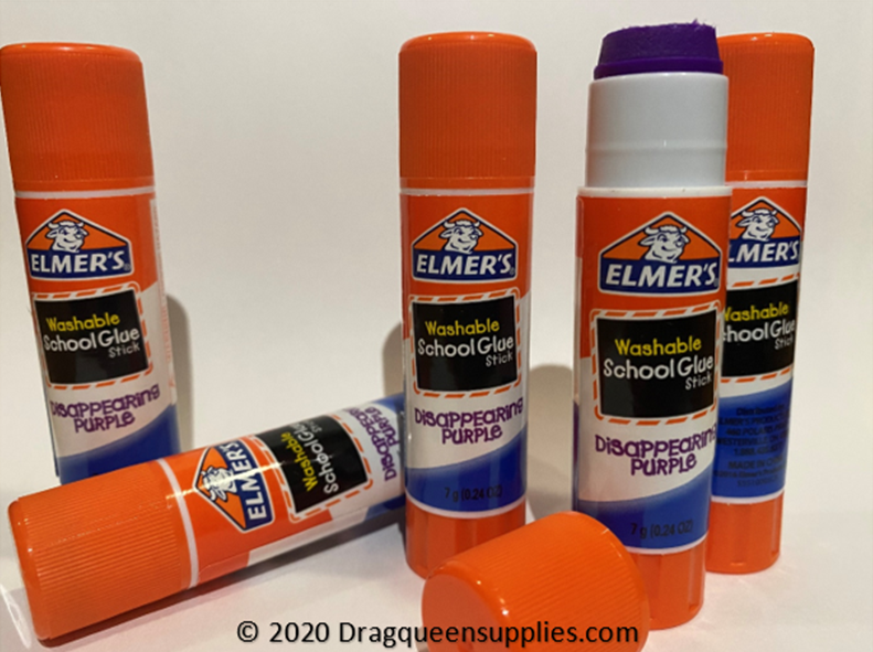 Elmer's - Disapearing - Purple - Glue - Stick - The Spotlight Make-Up