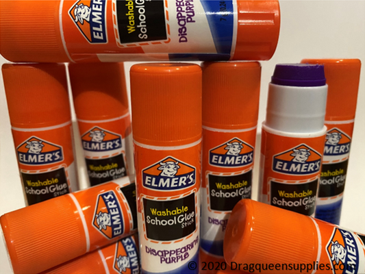 Elmer's - Disapearing - Purple - Glue - Stick - The Spotlight Make-Up