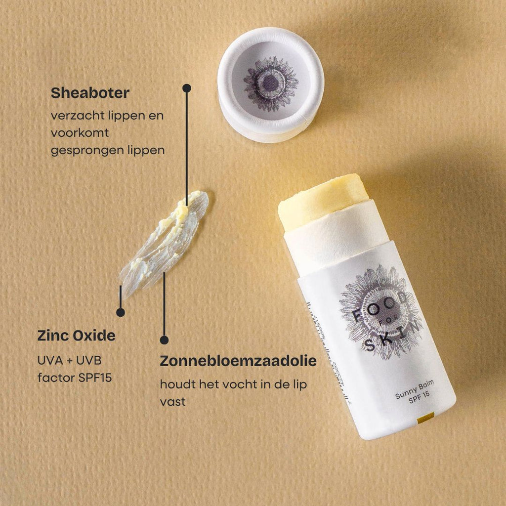 Sunny Balm - Natuurlijke Lippenbalsem SPF15