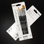 Face Paint Brush Set Round/Flat