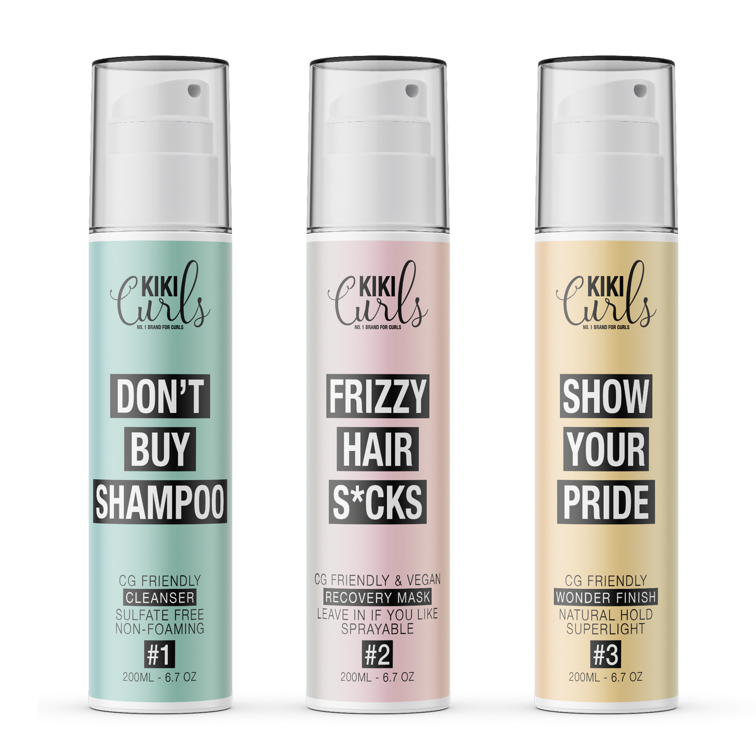 Kiki Curls Heaven in a Box 3x200ml