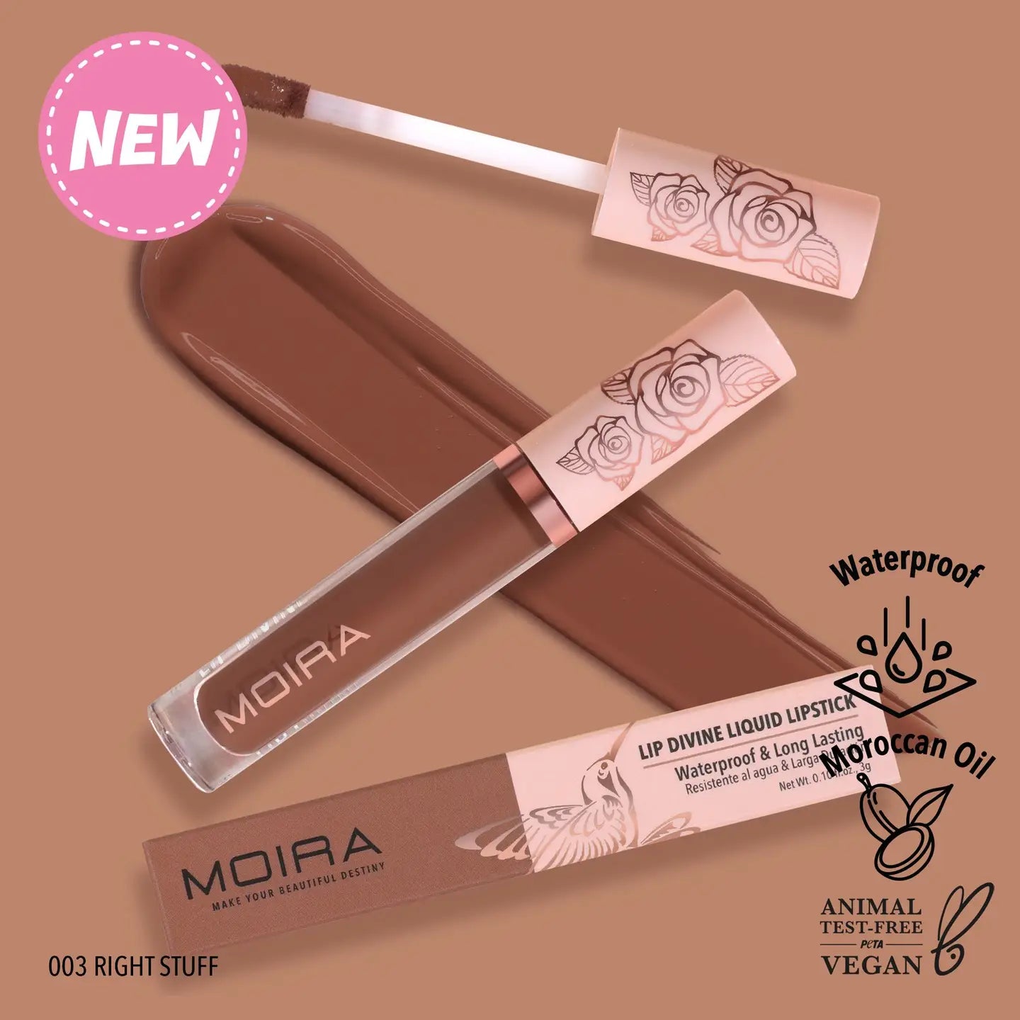 Moira Cosmetics Lip Divine Liquid Lipstick