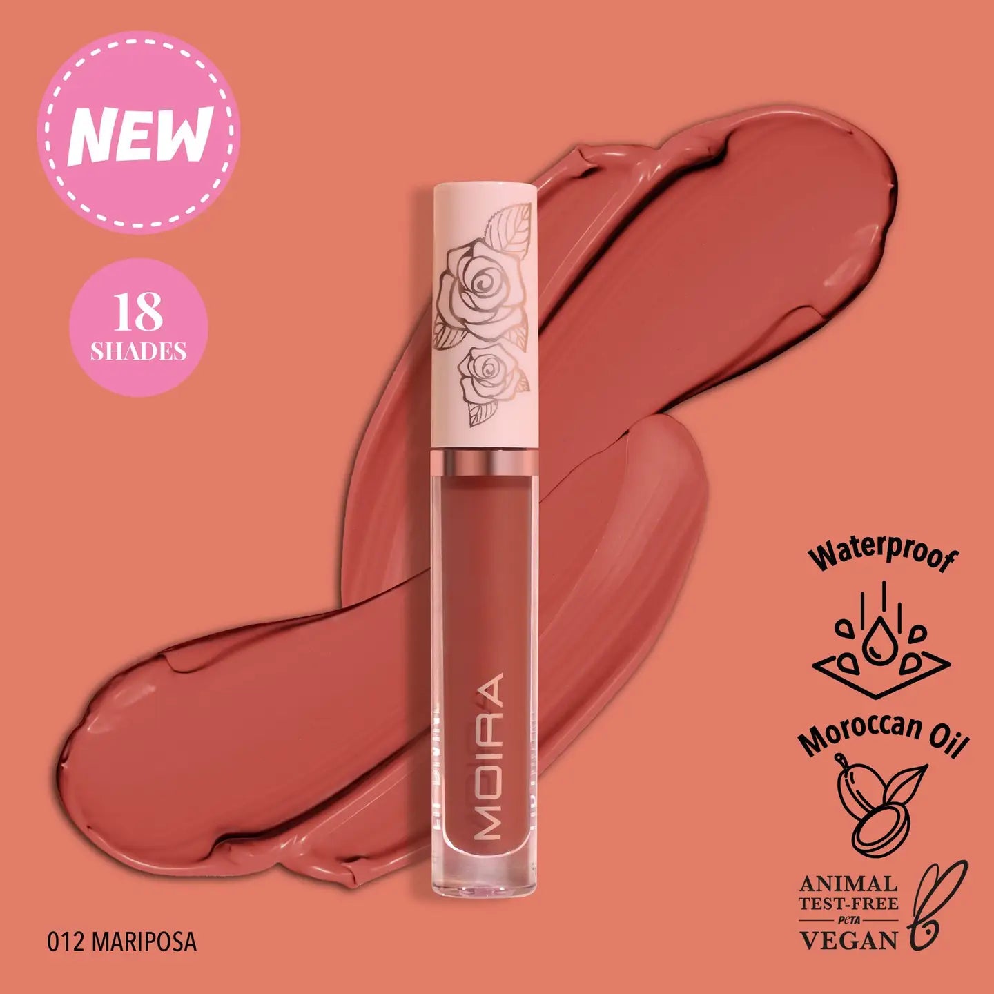 Moira Cosmetics Lip Divine Liquid Lipstick