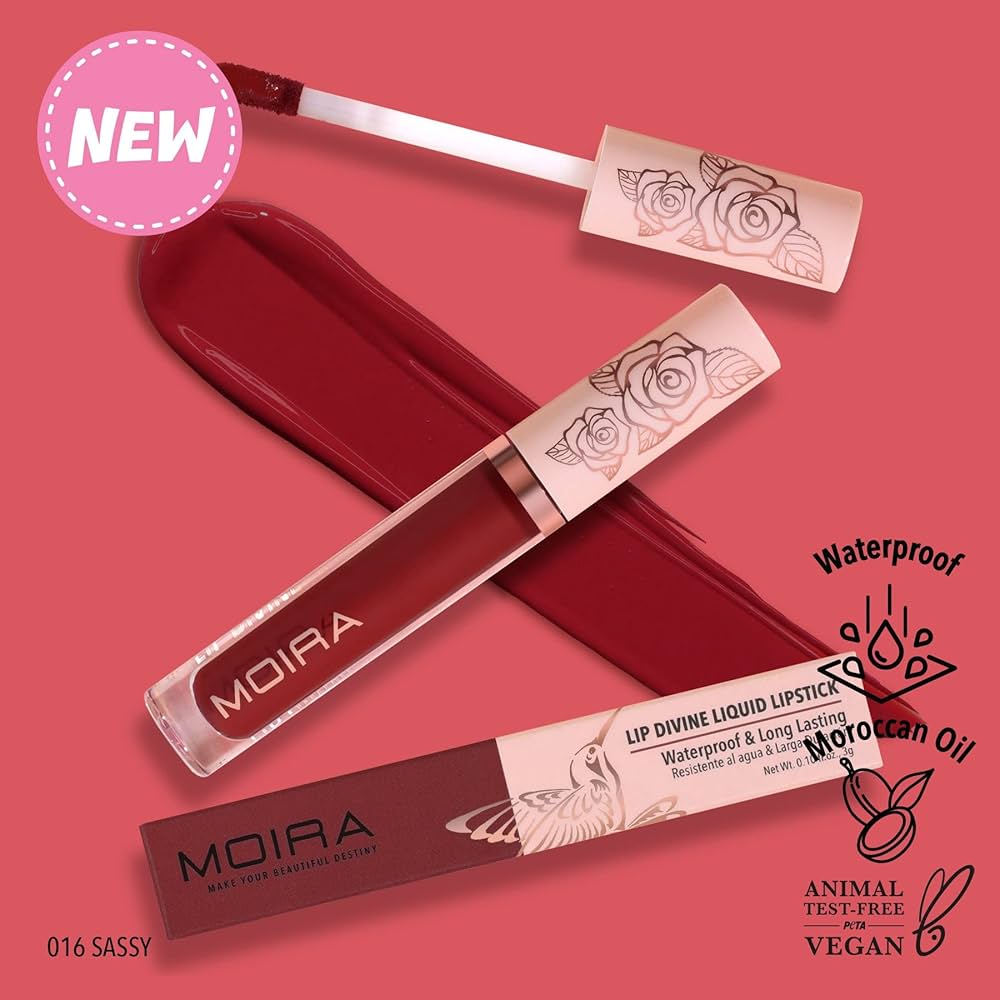 Moira Cosmetics Lip Divine Liquid Lipstick