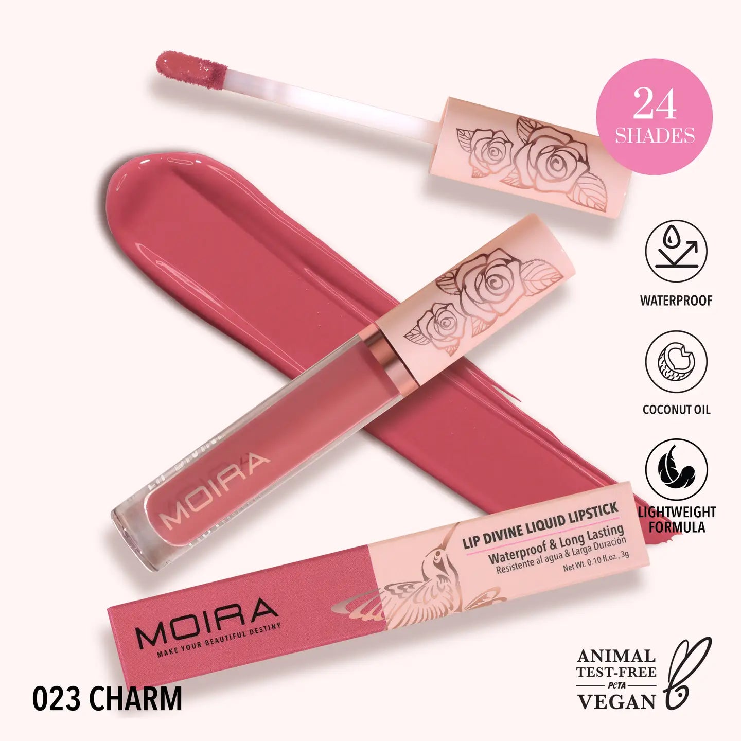 Moira Cosmetics Lip Divine Liquid Lipstick