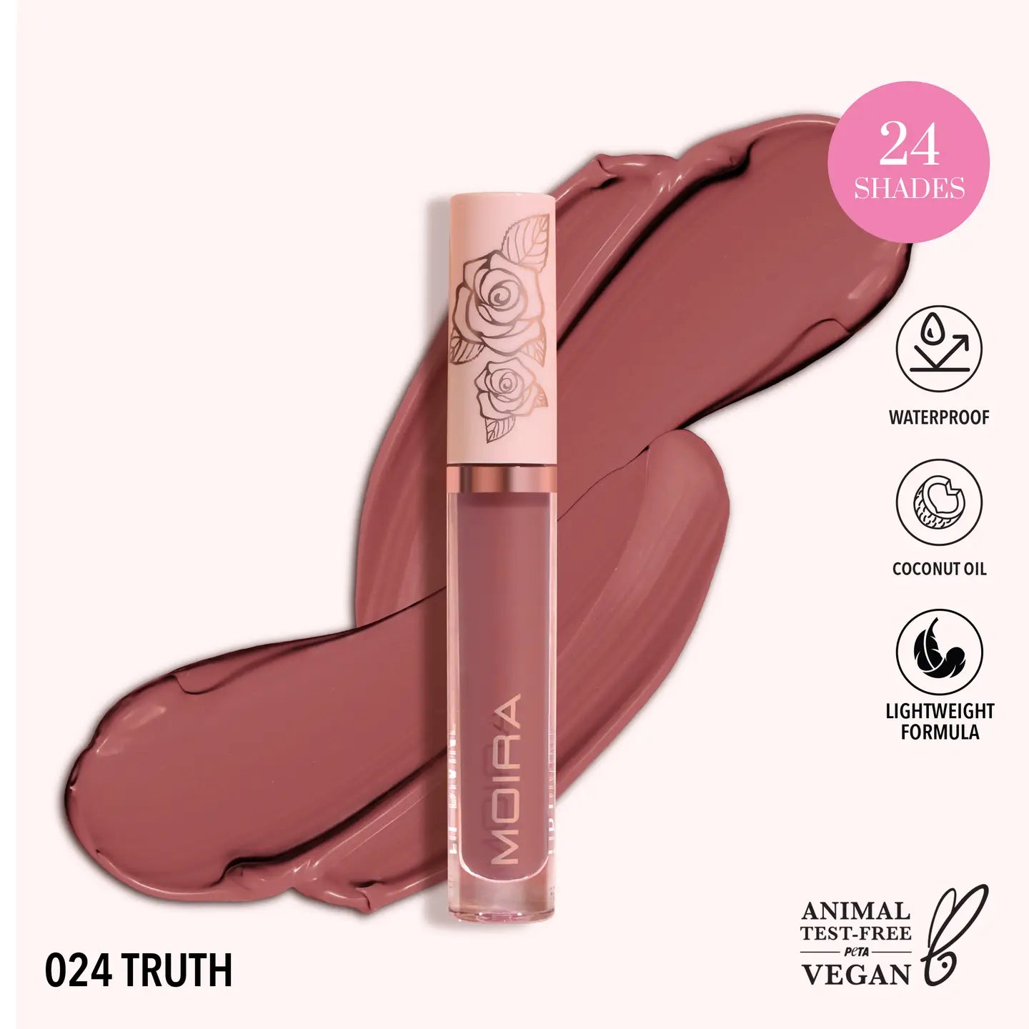 Moira Cosmetics Lip Divine Liquid Lipstick