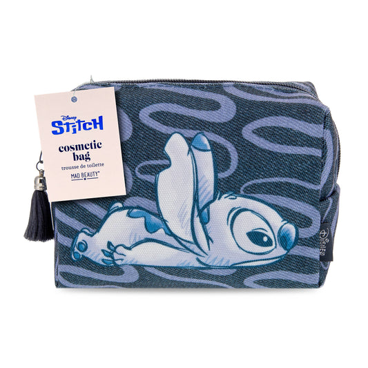 Mad Beauty Disney Stitch make-uptasje van denim - The Spotlight Make-Up