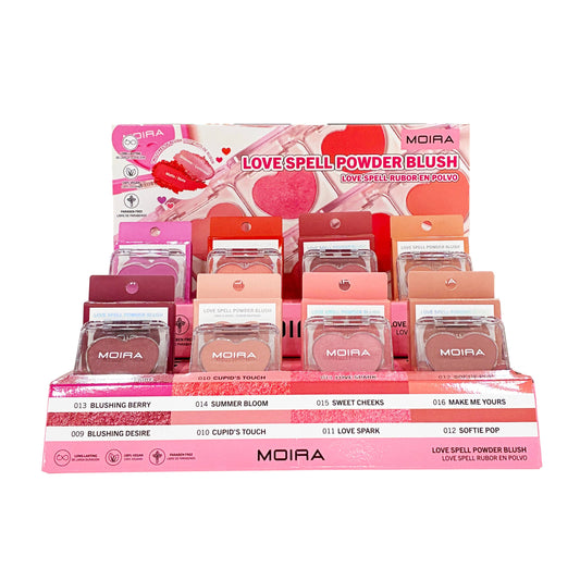 Moira Makeup Display Love Spell poeder Blush (009-016) 32st - The Spotlight Make-Up
