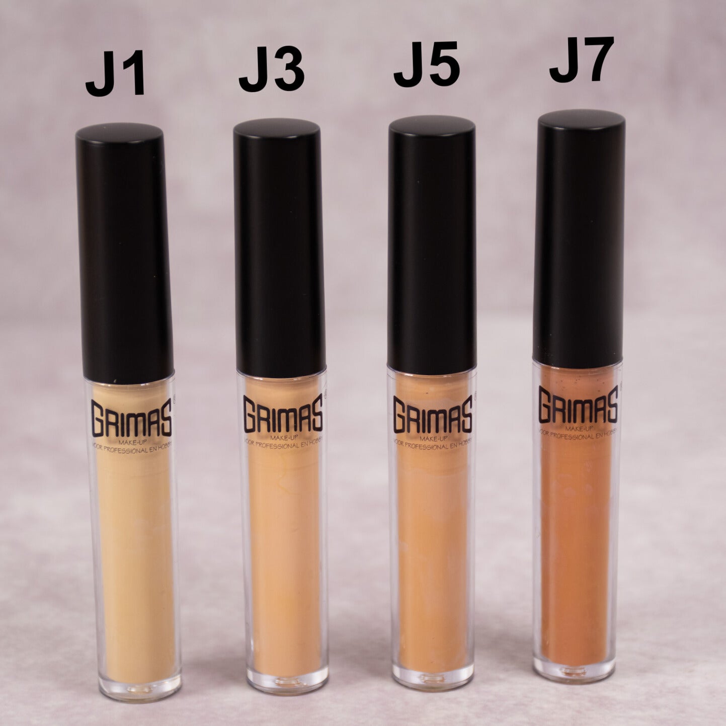 grimas-concealer J1, J3, J5, J7