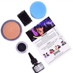 make-up sponge, special effects powder 101, cake make-up 108, water make-up 101, stoppelsponge en info