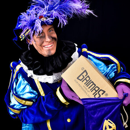 Roetveegpiet met grimasdoos