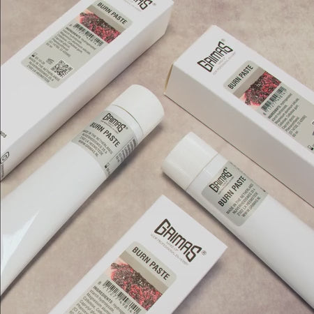 grimas-burn-paste tutorial video