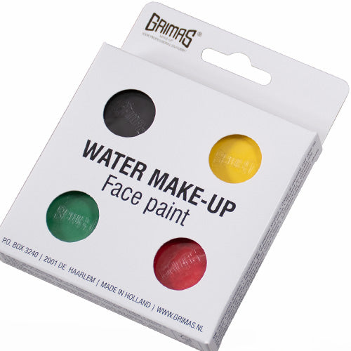 Grimas - Water - Make-Up - Palette - 4 Stuks - The Spotlight Make-Up