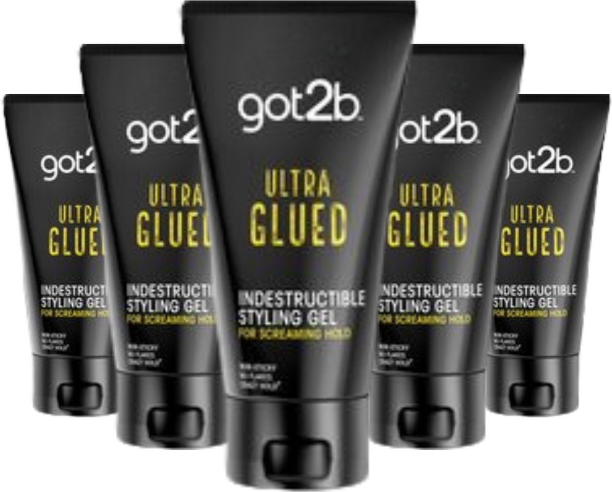 Schwarzkopf - Got2b - Ultra - Glued - Styling - Gel - Non - Sticky - The Spotlight Make-Up